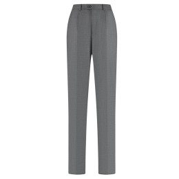 Online order grey straight trousers personal design elastic waist professional women's trousers women's trousers supplier 29.5%polyester 70% wool 0.5% conductive thread 270grams CHENSHANG WK7003 SKWT022 Online order grey straight trousers personal design elastic waist professional women's trousers women's trousers supplier 29.5%polyester 70% wool 0.5% conductive thread 270grams CHENSHANG WK7003 SKWT022